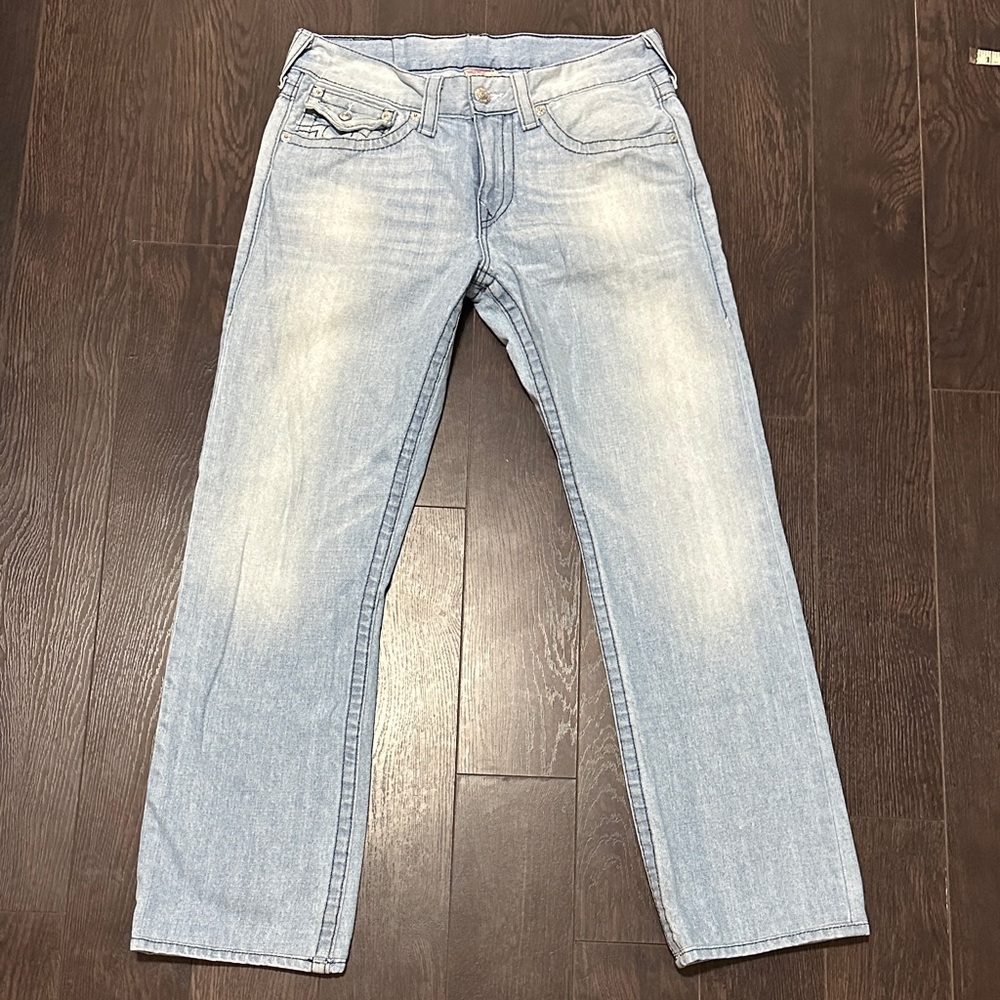 True Religion Light Blue Denim Jeans